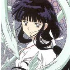 I'm Kikyo, Protector of Shikon no Tama, A Priestess. The Sacred Jewel was burned with my body but then returned with someone named Kagome.