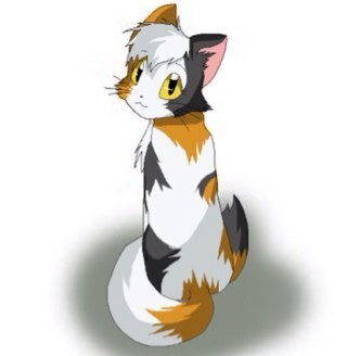Spottedwish's profile picture. Spottedwish of Thunderclan, a beautiful tortoiseshell cat with piercing amber eyes of curiosity. Has no mate and both parents are dead.