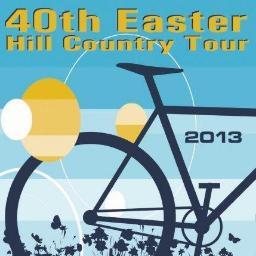 The San Antonio Wheelmen invite you to the 40th Annual Easter Hill Country Tour. Come enjoy three days of riding for $45.