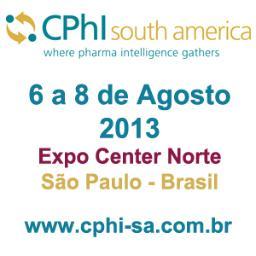 O maior e mais importante evento de ingredientes farmacêuticos da América Latina. Confira: 6 a 8 de Agosto - Expo Center Norte /SP | http://t.co/u8f4dx6Pyi