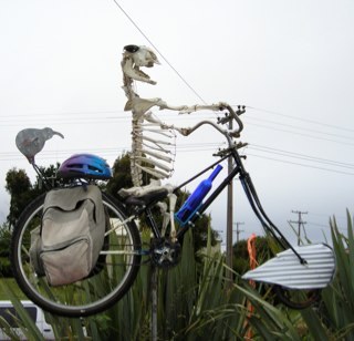 Jeremy28449350's profile picture. Arts Management (The bike rider was on the roadside in Southland; Dadang Christanto's Heads are at the National Gallery, Canberra.)