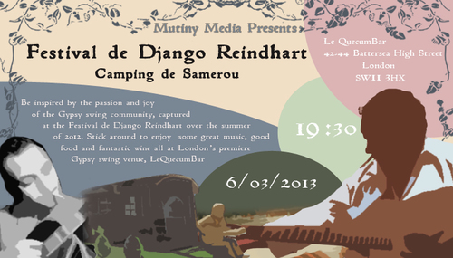 In production: Documentary about the most influential gypsy jazz guitarist of all times Django Reinhardt & the people whom are still living the music today