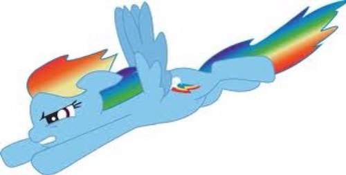#RP I'm Rainbow Dash~so awesome ^_^... so fast....and I want to be flying with the wonderbolts