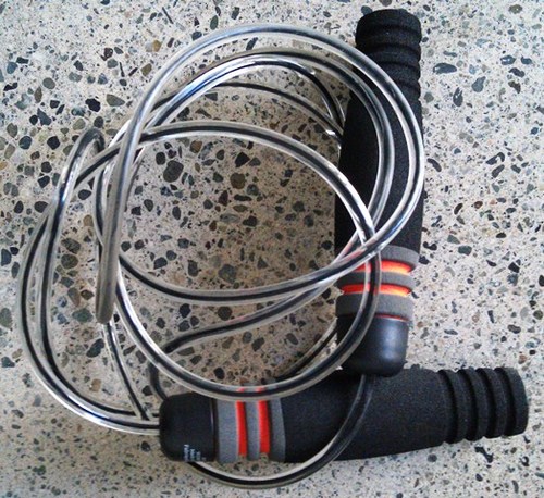 Yes, I am a lost skipping rope on the BCIT Burnaby campus. My owner Elton Lu just leaves me anywhere.... so I got picked up and now vulnerable and alone. Help!