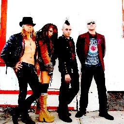 Loud, rude aggressive rock band.