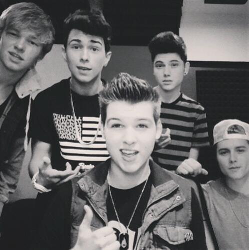 Band Head Quarters. Follow the boys @nickdeanmusic @MathiasAnderle @TheZacMann @LeviMitchell @BrandonPulido