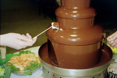 awesome chocolate fountain rentals, candy stations, chocolate parties, social events, corporate events, interactive desserts