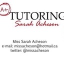 Sarah Acheson - @missacheson - Twitter