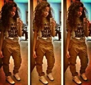 Hello bree is my wifey dont hurt her or ill hurt you .....dont be all up on my baby luh u bree bear :*** -kayla