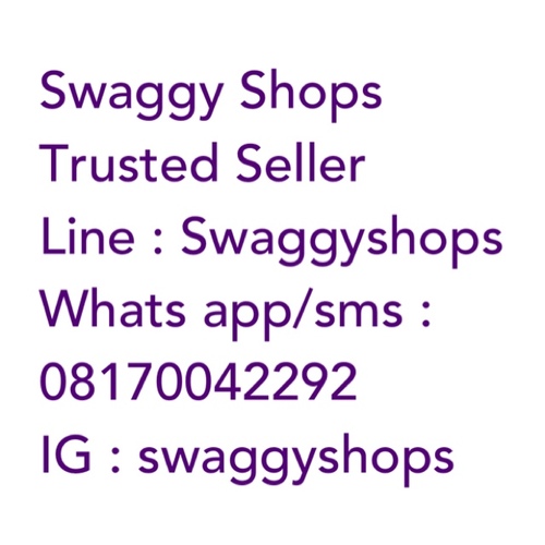 CellsShops's profile picture. Trusted onlineshop. order? line: @swaggyshops. whats app/sms: 08170042292. no hit and run. pembayaran1x24jam.