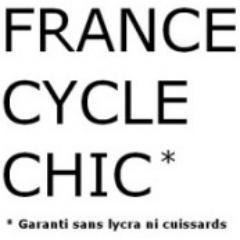 France Cycle Chic, le vélo urbain garanti sans lycra ni cuissards... Compte qui publie les tweets de tous les sites français cycle chic