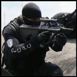 Activo combatiente de la  guerra contra la delincuencia en  este Pais