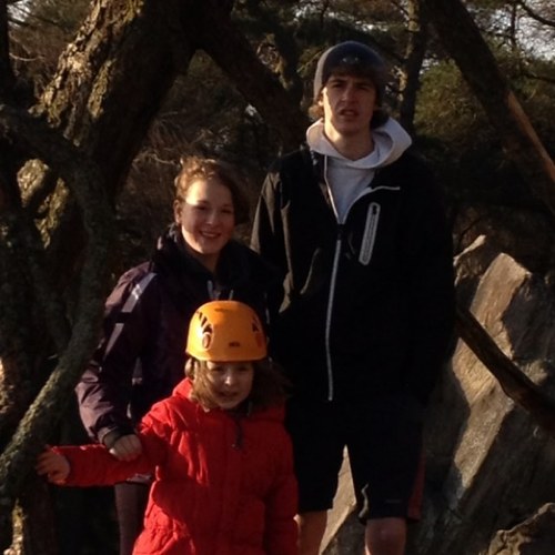 I'm a single parent of 3 children. As a family we love climbing and quality time together. Sadly my 4th child had CF and pasted away in October 2012.