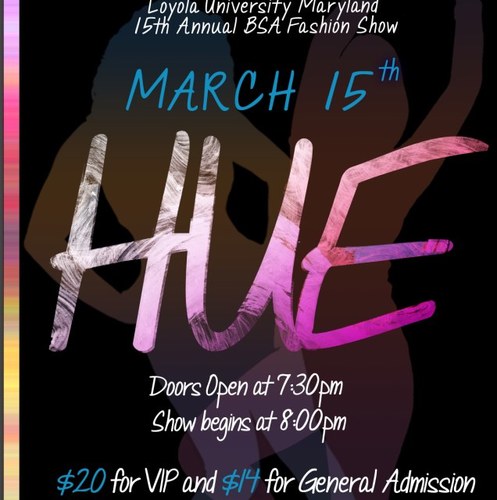 BSAFashionShw13's profile picture. Loyola University Maryland's Annual Black Student Association Fashion Show.

4501 N. Charles Baltimore, MD 21210