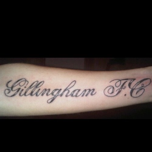 Gillingham FC for life! Massive Supporter!! WE ARE TOP OF THE LEAGUE!!