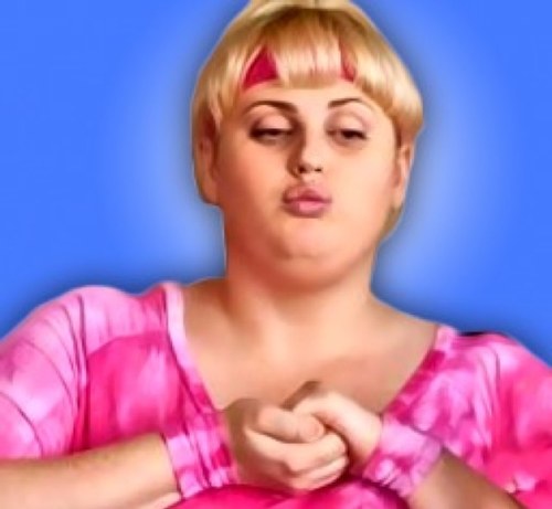 I call myself Fat Amy so twig bitches like you don't do it behind my back. *parody*