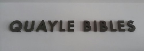 Tweets from the Quayle Historic Bible Collection and Research Center on the Baker Campus from Baldwin City KS. Collection includes 13-16th century artifacts.