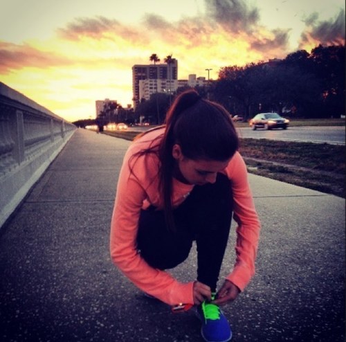the only person you should try to be better than is the person you were yesterday. keep going.