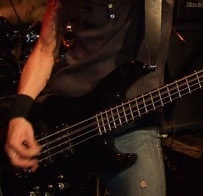 Bassist of the death metal band, Scarlet Garden.