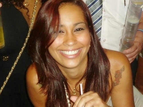 Uma guria feliz! :-D