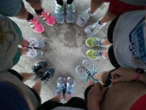 when your legs get tired, let your heart do the work.