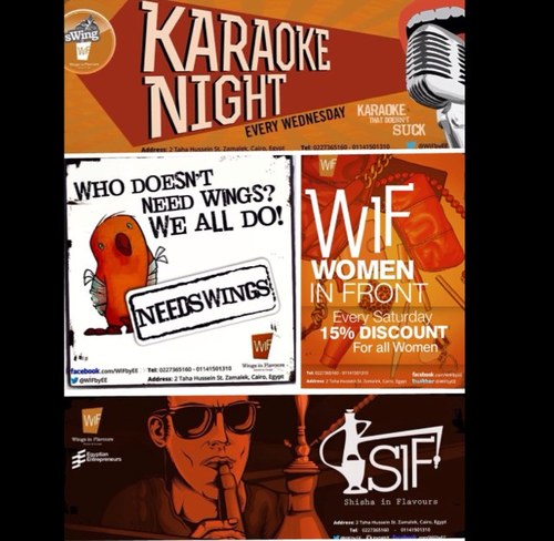 WIFbyEE's profile picture. WIF is the newest restaurant to hit the streets of Cairo serving buffalo wings with your choice of gourmet homemade delicious flavours & full dine-in platters.