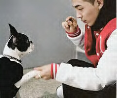 Taeyang's pet, dirikoh hitam putih, segitu aja, makaseh :*