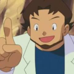 Investigador Pokémon con alzheimer. No distingo chicos de chicas. Espero que mi hija no te cause muchas molestias. Inseparable amigo de Zigy.