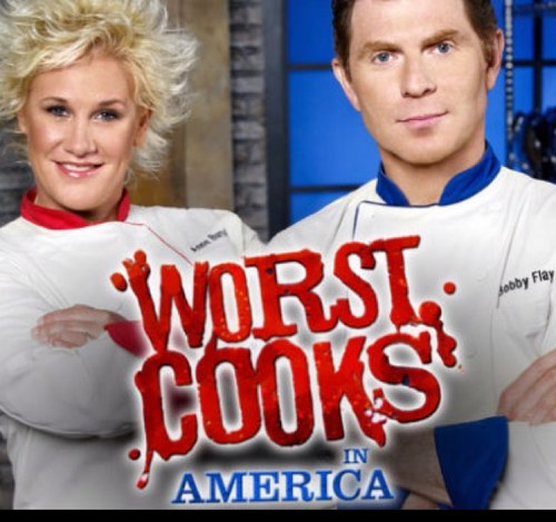 Season 4 of Worst Cooks in America 14 contestants 2 teams ONE winner Who will go from the worst to the best?!