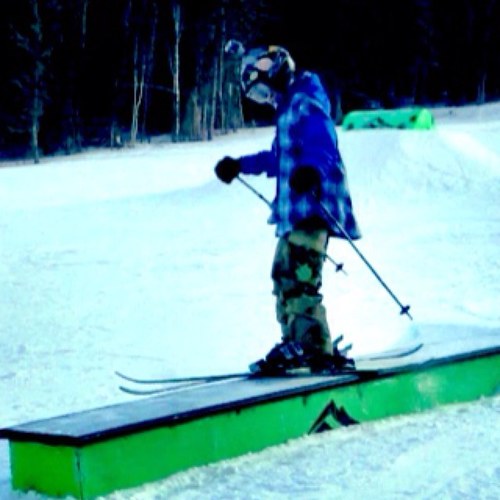 I like to ski and stuff