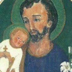 Pues eres santo sin igual y de Dios el más honrado:sed, José, nuestro abogado en esta vida mortal.