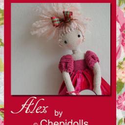 Intermediate crochet dolls & patterns by Chepidolls. Create your own lifelong treasure!