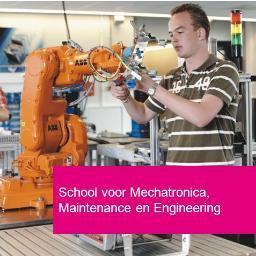 Via deze Twitter kun je de roosterwijzigingen van de School voor Mechatronica, Maintenance en Engineering volgen.