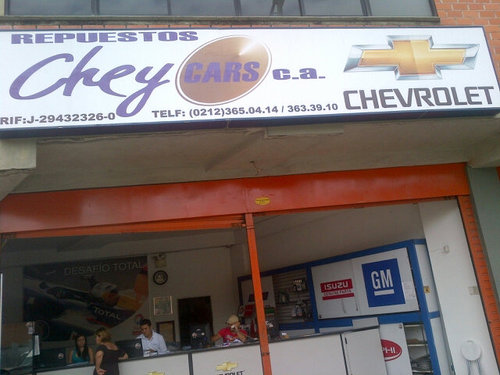 venta de repuestos chevrolet 20 años en el mercado venezolano