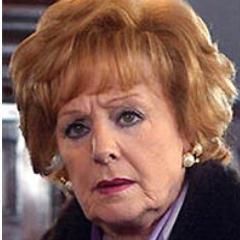Rita from corrie. Work in the newsagents with that cunt Norris.