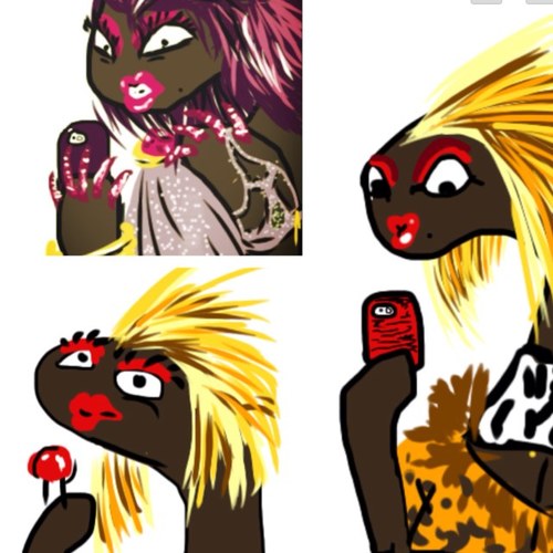 Elegant & Ghetto; Eleghetto. I'll fight dem ratchets till they bald and got craters in they heads. #comedy account