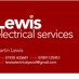 Martin Lewis (@lewiselectrical) Twitter profile photo