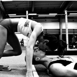 We're a couple challenging each other to get fit before summer! #Motivation #Fitspo #Couple