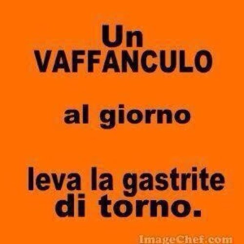 Bisogna sempre perdonare i propri nemici.
Niente li infastidisce di Più. (cit. O. Wilde)