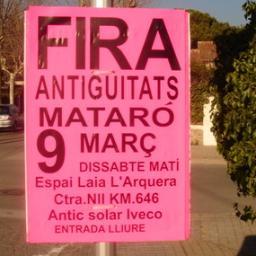 Fires de brocanters i col.leccionisme.