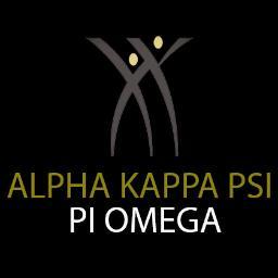 Welcome! The Official Twitter of the Pi Omega chapter! Alpha Kappa Psi..shaping people, shaping business.