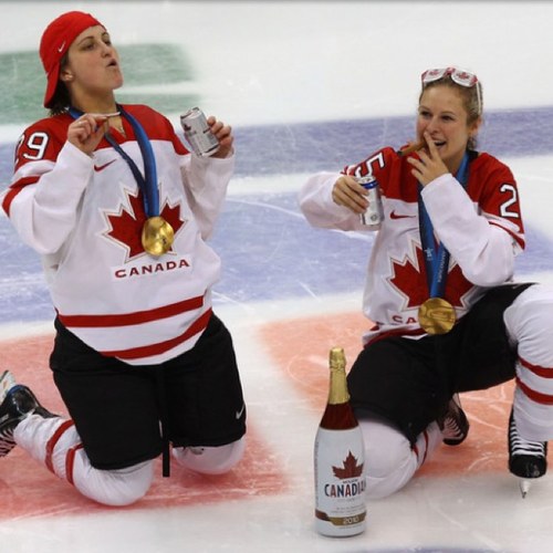 If you fall under any of my tweets, congratulations, you're a common girl hockey player