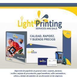 LightPrinting1's profile picture. Desde El 2003 Brindamos  Soluciones de Impresión de  Full Color, Papelería y Artículos Promocionales         Contáctenos: 390-9595/66773417/62742621