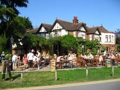 Riverside Pub and Restaurant. 
Call: 01932 221957 to reserve a table.