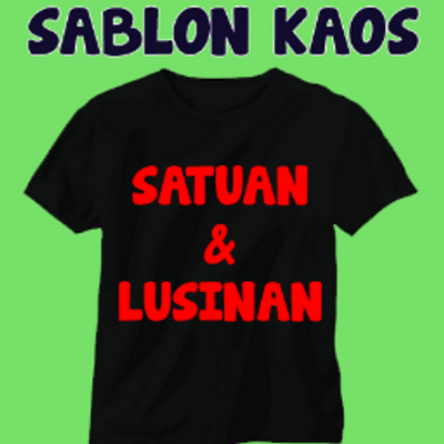 Sablon Kaos Custom sablon kaos1 Twitter Sablon Kaos Custom sablon kaos1 Twitter