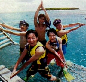 J J A B C Zえびホリ宣伝bot キャンピングカーを出ると 河合 名前付けてもいいですか と提案 無事故 無違反という運転手の塚田に権限を与えると 塚田 キャンちゃん 総ツッコミを受けながら助け船を出したのは河合 5star とか の一言を拾い 塚田