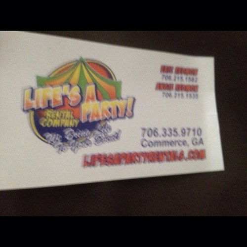 ericlredmon's profile picture. Owner of Life's a Party Rental. Life's 10% What happens to you and 90% how you react!