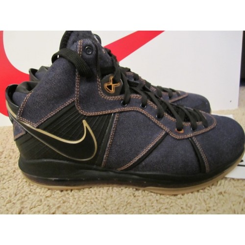 Nike LeBron 8 Denim Blue The most Anticipated Hard To Find Nike Still Available Here From Mr.@SneakerTrill Himself @HotBillion Just t$255 LeBron8Denim@Yahoo.com