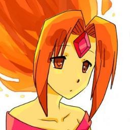 Hey~! I'm Flame Princess, don't tease me or I'll burn you!.. Finn, I need some time alone.. {Anime Version}