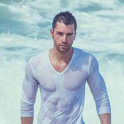 Gay wet clothes